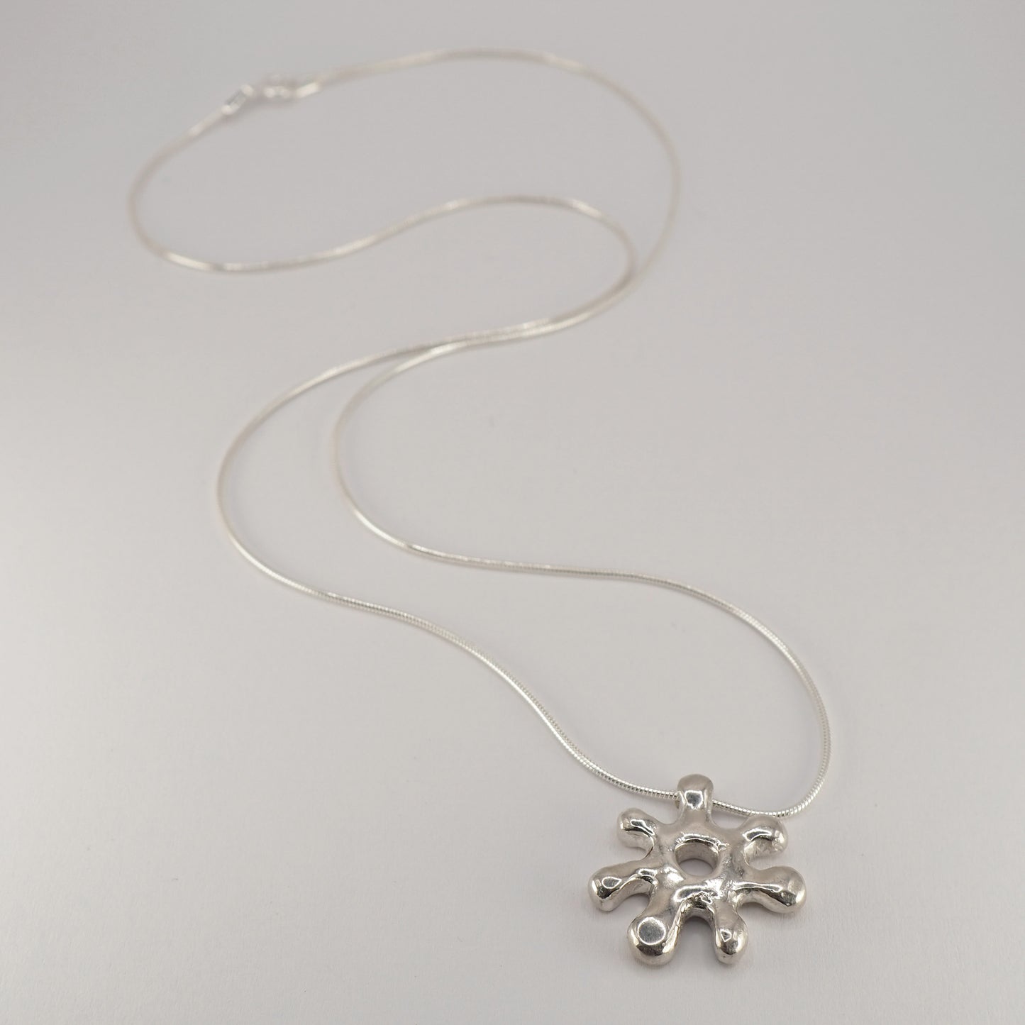 Splodge Flower Pendant