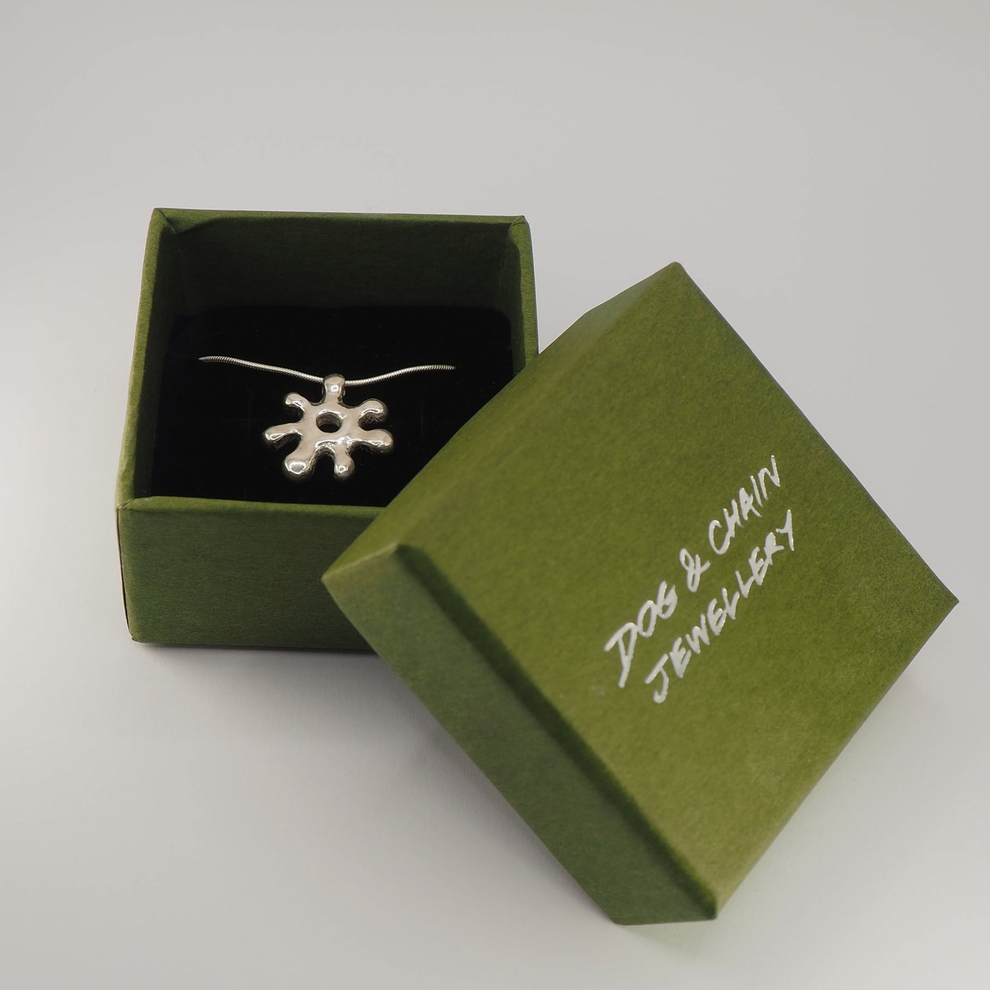 Splodge Flower Pendant