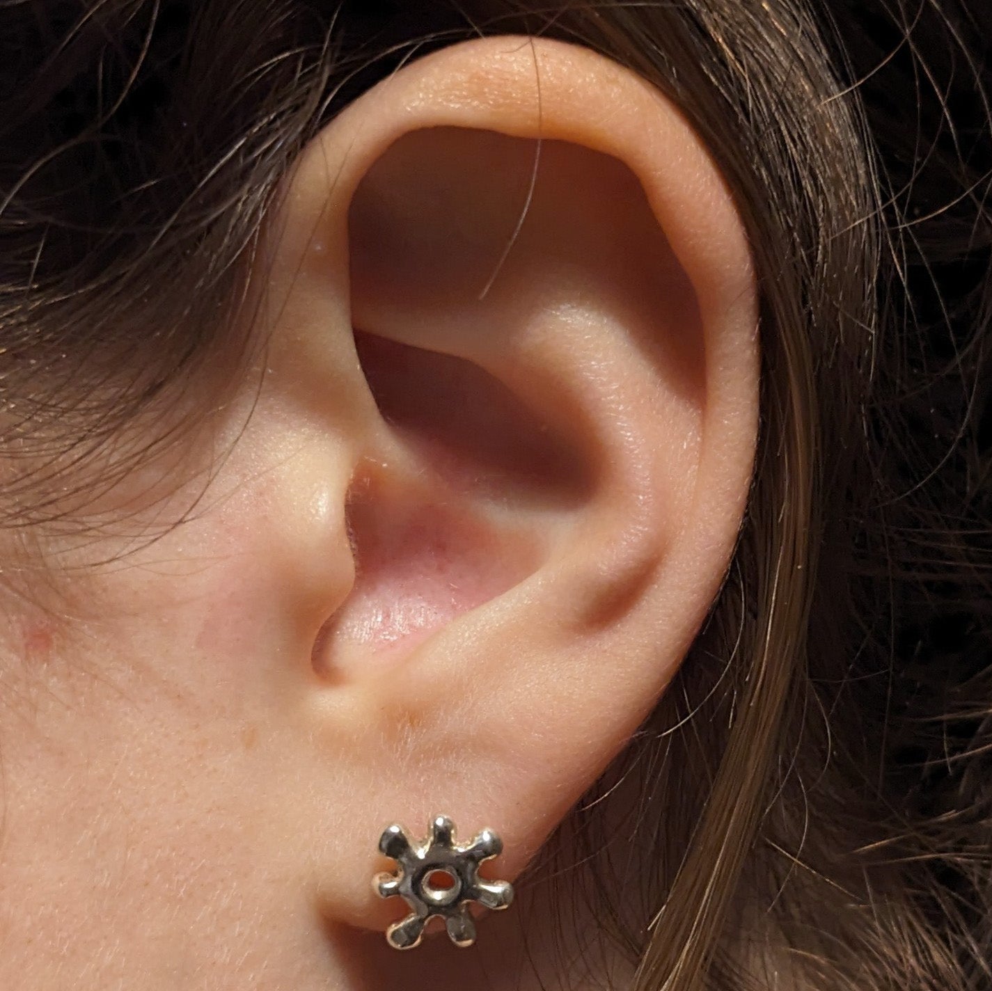 Splodge Flower Studs